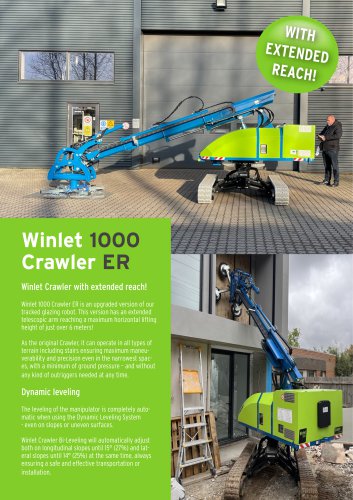 Winlet 1000 Crawler ER Bi-levelling