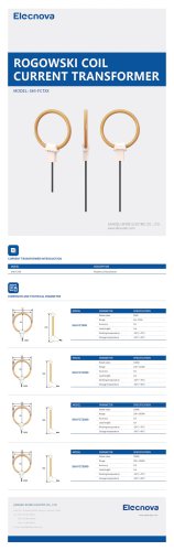 Elecnova Rogowski Coil CT SHI-FCT