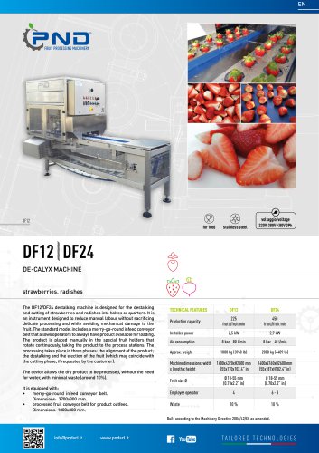 DF12/DF24 - Technical Data Sheet