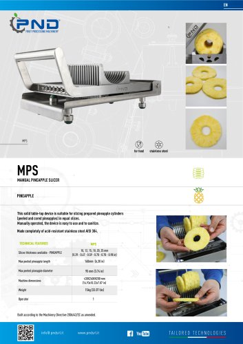 MPS - Technical Data Sheet