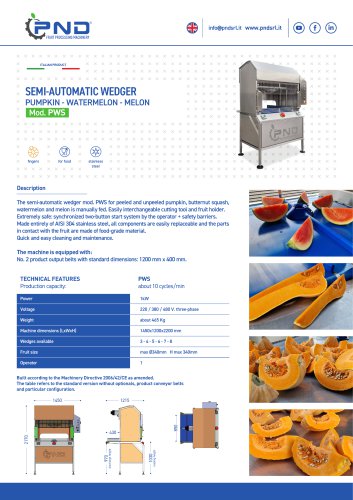 PWS &ndash; Technical Data Sheet