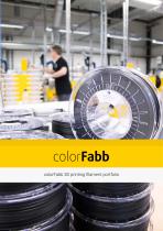 colorFabb 3D printing filament portfolio