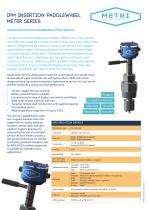 IPM INSERTION PADDLEWHEEL METER SERIES