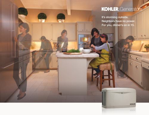 Kohler Home Generators Full Line Brochure