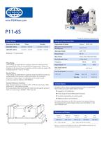 10 - 13 kVA Single Phase diesel power generator set