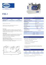 F-35-1 (35 kVA Open Generator Set)