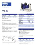 P7.5-4S - 7.5 KVA Single Phase Open Set