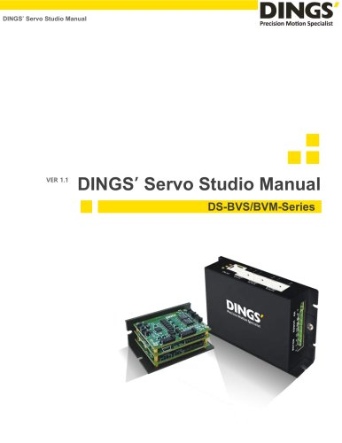 DINGS Servo Studio Manual