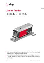 Linear feeder HLF07-M - HLF50-M