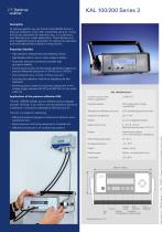 Data sheet mobile calibration device KAL 100 / 200