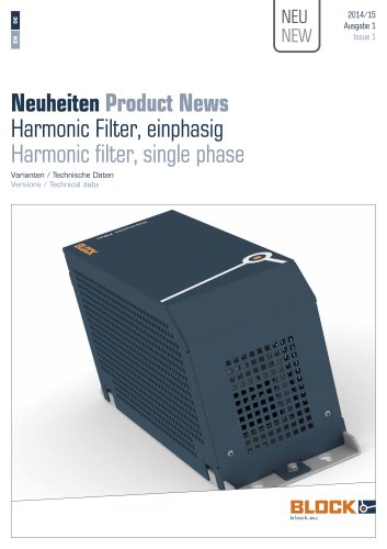 Product News Harmonic Filter