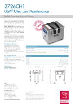 2726CH1 ULM® Ultra Low Maintenance