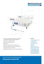 Gaussmeter Model 460