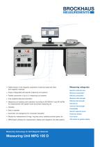 Measuring Unit MPG 100 D