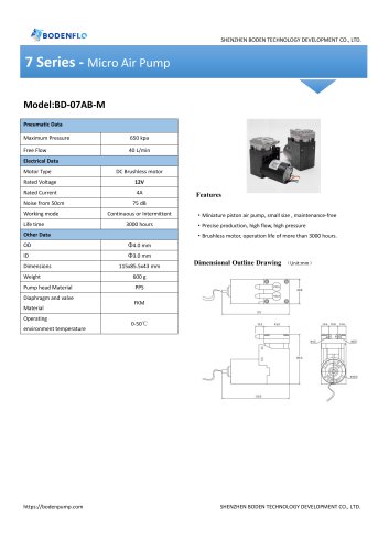 BD-07AB-M 40L Specification（BODENFLO)