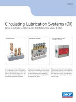 Circulating Lubrication Systems (Oil) Screw-in restrictors, metering valve distributors, flow volume dividers