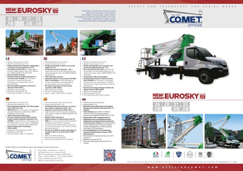 CO.ME.T. OFFICINE_NEW EUROSKY HEAVY DUTY 26-33 MT_CATALOGUE
