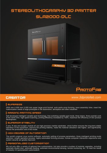 ProtoFab SLA2000