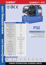 SAMWAY P32 Hydraulic Hose Crimping Machine