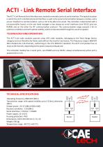 BROCHURE ACTI-LINK REMOTE SERIAL INTERFACE