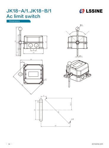 JK18-A/1.JK18-B/1Ac limit switch