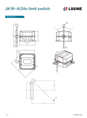 JK18-A/2Ac limit switch