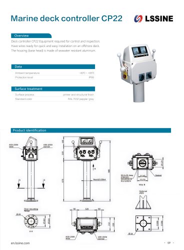 Marine deck controller CP22