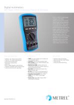 MD 9040 TRMS Industrial Digital Multimeter EN