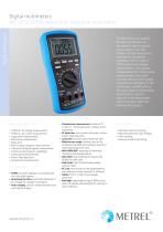 MD 9050 TRMS Heavy Duty Industrial Digital Multimeter EN