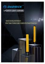 DADISICK QC Series Universal Spacing 10mm Safety Light Curtain