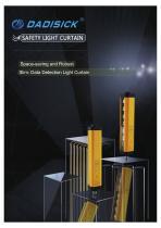 DADISICK QM Series Beam Spacing 2.5mm Detective Light Curtain