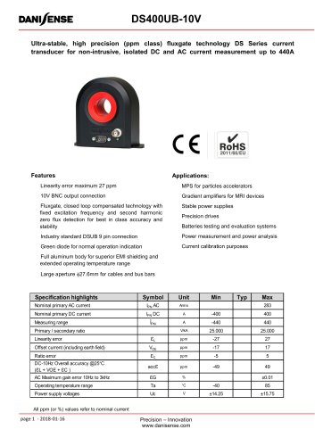 DS400UB-10V