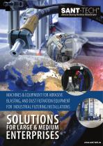 MACHINES & EQUIPMENT FOR ABRASIVE BLASTING AND DUST FILTRATION EQUIPMENT FOR INDUSTRY