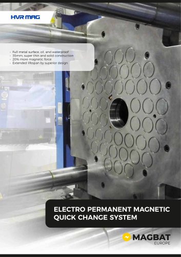 Electro permanent magnetic quick Change System