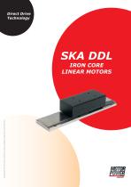 Catalogue SKA DDL iron core linear motor.