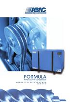 FORMULA Rotary screw compressors 