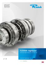 FlexDur | FD-HS Torsionally rigid couplings for test benches