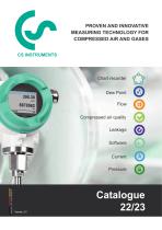 Proven and innovative measuring technology for compressed air and gases