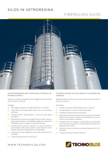 FIBERGLASS SILOS