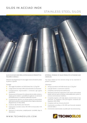 STAINLESS STEEL SILOS