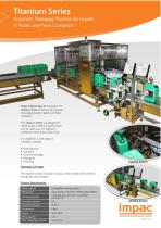 TITANIUM- Automatic jerrycan filling and capping line