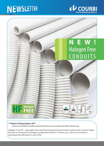 Halogen Free  CONDUITS