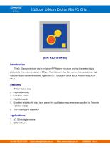 XSJ-10-D4-60/3.1Gbps Φ60μm Digital PIN PD Chip/PHOGRAIN