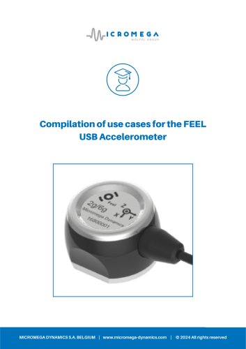 Recovib Feel : Use Case Compilation