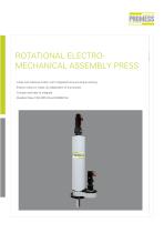 Rotational Electro-Mechanical Assembly Press