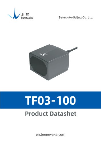 Benewake TF03-100 Product Datashet V1.2.1