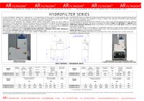 HYDROFILTER series