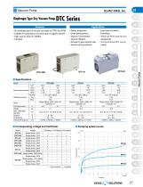 Diaphragm Type Dry Vacuum Pump DTC Series