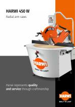 HARWI 450 W Radial arm saws