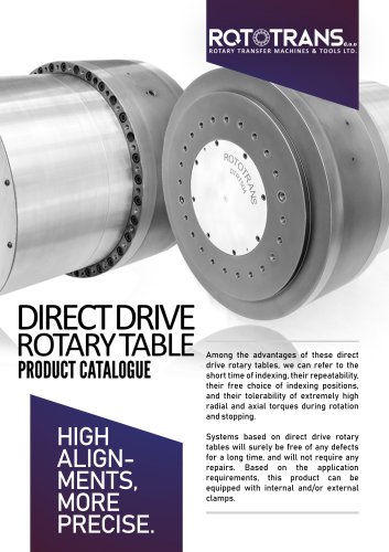 Direct Drive Rotary Tables